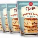 Bob's Red Mill Cinnamon Swirl Coffee Cake Baking Mix - 18.5 oz Bag (Pack of 4), Simple Clean Ingredients, Homemade Taste, Non-GMO, Best By 05 09 2025