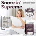 TEXAS LINEN CO. 100% Egyptian Cotton Pillowcases Queen Size Set of 2 - Luxury 2000 Series Standard/Queen Pillow Cases, Cooling, Envelope Closure Hotel Quality Pillowcase (21 x 32, Dark Grey)