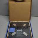 Etekcity Smart Scale for Body Weight, FSA&HSA Eligible, Bathroom Digital Weighing Scale with BMI, Body Fat, Muscle Mass, Accurate Bluetooth Home User Health Equipment Sync Apps, LED, Tempered glass (11 x 11 inches, Black)