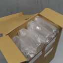 Honeydak Set of 24 Plastic Mini Bud Vases, Vintage Clear Decorative Vases Bulk for Table Centerpieces, Wedding Reception, Baby Shower, Home Decor, Housewarming Gift(Micro-Diamond)