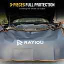 3-Piece Automotive Magnetic Fender Cover for Mechanics, Fender Protector with Stong Magnetic and Hook for SUV/Sedan/Trucks etc - Size XL