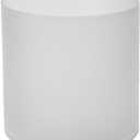WGV Cylinder Vase, Diameter 5", Height 5", Frosted Glass Floral Planter Container, Floating Candle Holder for Wedding Party Event Home Office Decor, 1 Piece