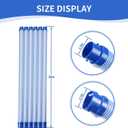 12 Pack Pool Cleaner Vacuum Hoses for Zodiac MX6, MX8, MX6 Elite, MX8 Elite, MAXX, Baracuda, Fast Twist Lock Hose Replacement Parts