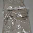 Pack Of 2 DOWMQ Men's Sweatpants Athletic Pants Joggers with Zipper Pockets Lightweight Quick Dry Workout Track Pants for Gym Running Khaki, 2XL