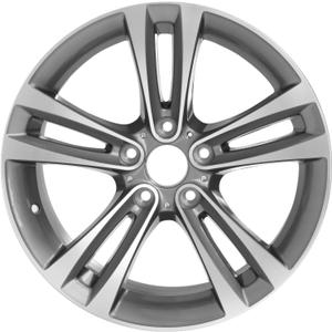 18" X 8" Wheel Rim Fits for BMW 3 Series 4 Series OEM Design Wheel 18" 18x8 Machined Grey 2012-2020 Single Replacement Rim