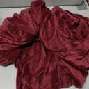 H.VERSAILTEX Velvet Soft Oversized Recliner Chair Covers Stretch Slipcover for Recliner Chair 1 Piece Modern Rich Velvet Form Fit Stylish Protector(Burgundy, Large)