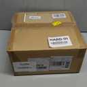 Cpintltr Linen Ottoman Round Footrest Stool Upholstered Step Stool Ottomans Sofa Stool 4 Wood Legs with Anti-Slip Pads Modern Accent Home Decor Suitable for Living Room Bedroom Entryway Dark Grey