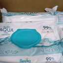Pampers Aqua Pure Baby Wipes, Unscented, Fragrance Free, 99% Water, Water Based, Multi-Use, 896 Wipes Total (16X Flip-Top Packs)
