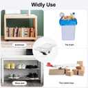 24 Pcs Self Adhesive Wheels Mini Fixed Wheels Caster Boxes Caster for Box Bottom Storage Rack DIY Toy Car Bin Storage(Classic Style)