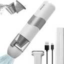 Cordless Handheld Vacuum Cleaner, 5500Pa 65W Powerful Suction, Mini Vacuum with Attachments, Rechargeable 2500mAH Li-ion Battery, for Home, Office and Car