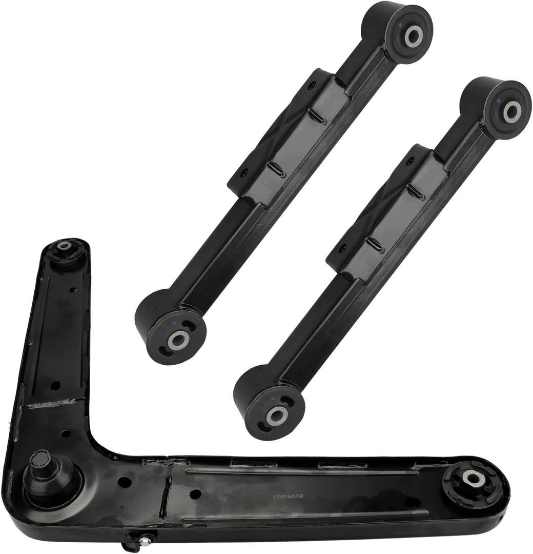 Rear Upper & Lower Control Arms Assembly Compatible with Jeep Liberty 2004-2007 - 3pc Set