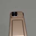 SSLOTSCASE for iPhone 17 Pro Max Case with Wallet & Sliding Lens Cover & Kickstand & Credit Card Holder & Camera Stand, Military-Grade Protection Phone Case Cover for iPhone 17 Pro Max 2025, Rose Gold