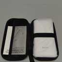 Portable Power Bank, Ultra Slim 10000mAh Portable Charger, USB C External Battery Pack with Built-in AC Plug, Charging Cable, Output Port, Compatible with All Kinds of Cellphones  (White)