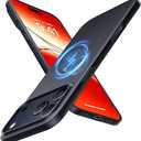 TORRAS Magnetic Slim-Fit for iPhone 17 PRO MAX Case, Ultra-Thin 17 ProMax Phone Case Compatible with MagSafe, Light Anti-Scratch Matte Hard PC Bayer 6.9 inch OriginFit, Matte Black