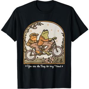 You Are The Frog To My Toad Apparel T-Shirt XL Black