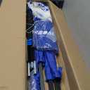 Soccer Goal,Soccer Net,Soccer Goals for Backyard,with Bow Frame,Collapsible Metal Base and Agility Ladder