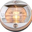 attwood 6356D7 Round Incandescent Marine Boat 3-Inch Flush Transom Light with 7.5-Watt Lamp