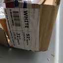 White Roller Shades 52x72in