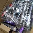 Cordless Vacuum Cleaner, 600W 50Kpa 70 Mins Vacuum Cleaners for Home, Self-Standing Stick Vacuum with Touch Screen, Wall Dock, Anti-Tangle Rechargeable Vacuum for Pet Hair Carpet Hardwood Floor