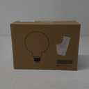 LED Light Bulb G25/G80 Dimmable Flick-Free Matt Porcelain White 120V 6W 2700K CRI95 High Color Accuracy Light Globe, 550LM, 55W Equivalent Edison Bulb 4-Pack (Opal 2700k E26)