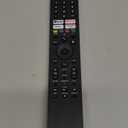 Voice Remote Replacement for Sony Smart TV Control:Comptible for 2019-2025 Sony Bravia OLED LED 4K 8K UHD,for Android Google TV with Shortcuts YouTube and Dinsey+ etc. (Silver)