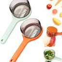 Peeler with Container - New with Box Storage Kitchen Special FruitpeelerVegetable Peeler with Storage Box, Double-Sided Stainless Steel Multi-function Peeler for Home Kitchen (2 PCS Mix)