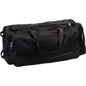 Champion Sports Wheeled Equipment Bag  Large Rolling Sports Gear Bag for Baseball, Football & Travel