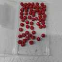 Rhinestone Beads for Jewelry Making, Disco Ball Beads for Bracelets, Fashion Accessories Friendship Bracelet Making Earring Supplies DIY Keychain Parts Necklaces Rhinestone Clay Red
