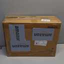 Bedsure Cat Beds for Indoor Cats - Large Cat Cave for Pet Cat House with Fluffy Ball Hanging and Scratch Pad, Foldable Cat Hideaway, Ivory 18x14x23 inches