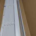 LEVOLOR Basics 2 Faux Wood Horizontal Blinds for Indoor Windows, 35 W x 64 H, Cordless Light Filtering Window Shade for Any Room, White