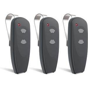 Garage Door Opener Remote for Marantec 315 MHz M3-2312 M3-2314 M3-3313, 2 Keys Garage Door Remote Controller with Sun Visor Clips, 3 Pack