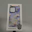 for iPhone 15 Pro Max Case, Impressionist Water Lily Scene, Military-Grade Drop Protection, Cute Soft Slim TPU Protective Cover with Camera Lens Protection for Women & Girls