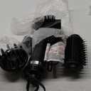 CHI Volumizer 4-in-1 Blowout Brush, Hair Dryer Creates Smooth, Silky & Shiny Hair, Four Interchangeable Attachments For Versatile Styling, Black