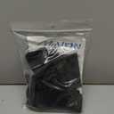 NuVein Men's Compression Socks, 30-40 mmHg Support, Dress Trouser Style, Over Calf Knee High, Black, X-Large