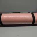 TPE Yoga Mat 72"x26"x0.4" Thick Non Slip Exercise Fitness Mat, Pink
