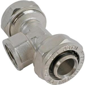 M8078 MaxLine piping system 3/4" tee with 1/2" female NPT pipe thread for the center/middle inlet of the tee