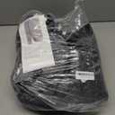 HooTown Magnetic Thermal Insulated Door Curtain Fits Door Size 36" x 82", Sideway Open with Window Durable Waterproof Cloth and Thicken Cotton, Winter Cover, Weatherproof, Reduce Noise, Gray