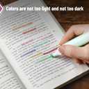 Mr. Pen- Glitter Highlighters, 8 Pack, Pastel & Metallic Colors, Chisel Tip Glitter Highlighter Markers for Journaling, Notes, Planners & Creative Highlighting