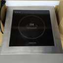 AiedCom Commercial Induction Cooktop 3500W 240V, Powerful Induction Electric Stove, Built-in & Countertop Burner with Digital Sensor, Press/Knob Separate Controller, Hook Stickers