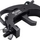Odyssey Ultra Swift Clamp, Fits 2" Tube, 330 lb Load, Black