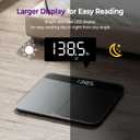 Ovutek Bathroom Scales Digital Weight, Topnotch Quality 450lb Weight Scale, Most Accurate to 0.05lb, Automatic Weighing Scale for Body Weight, Baby, Pet, Larger LED, Sturdy and Durable Base Machine
