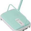 Eyliden Carpet Sweeper, Mini Size Lightweight Hand Push - No Noise, Non-Electric, Easy Manual Sweeping Only for Carpet Cleaning (Mint)