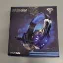 BENGOO G9000 Stereo Gaming Headset for PS4 PC Xbox One PS5 Controller, Noise Cancelling Over Ear Headphones with Mic, LED Light, 7.1 Surround Sound, Soft Memory Earmuffs for Nintendo Xbox Series X|S