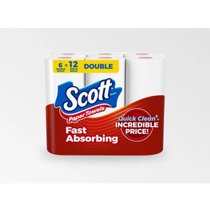 Scott Paper Towels are a trusted combination of value, strength, and absorbency. Quick Clean, Incredible Price!