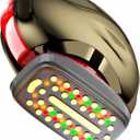 Face Massager with Light Therapy for Face, 3-in-1 Skin Tightening and Lifting Device for Wrinkles, Home Use Facial Massage Tool