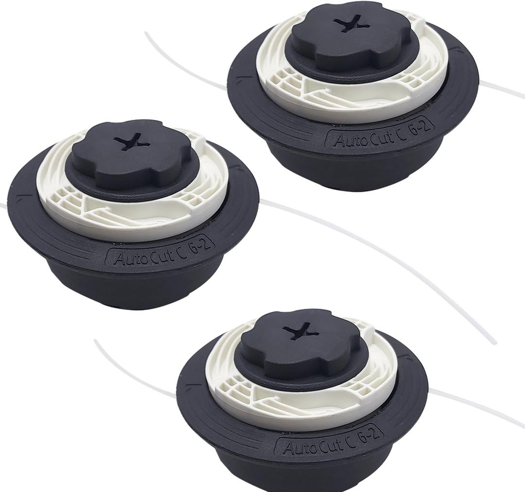 3Pack C6-2 String Trimmer Head for Stihl FS38 FS40 FS40C FS45 FS46 FS50 FS50C FSA60R FSA86R FSE60 FSE71 FSE81 Replace#4006 710 2126