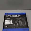 UF648 Ignition Coil &97390 Double Iridium Spark Plug For Chrysler 200 300 TOWN & COUNTRY/Dodge Avenger Challenger Charger Durango Grand Caravan Journey/Jeep Wrangler/Ram 1500 2500 3500 C1791 UF648