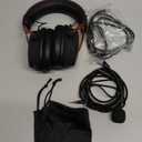 HyperX Cloud Alpha - Gaming Headset, Dual Chamber Drivers, Legendary Comfort, Aluminum Frame, Detachable Microphone, Works on PC, PS4, PS5, Xbox One/ Series X|S, Nintendo Switch and Mobile – Red