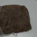 LOCHAS Bathroom Rug 24x17 Inch, Soft Thick Absorbent Microfiber Bath Rugs for Bathroom, Machine Washable, Shaggy Plush Non Slip Bath Mat for Tub, Shower Floor, Quick Dry Mats, Brown