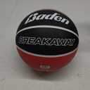 Baden | Legend Court Canvas | Creative Design Outdoor Rubber Game Basketball | Youth & Adult Size 5,6,7 Red & Black